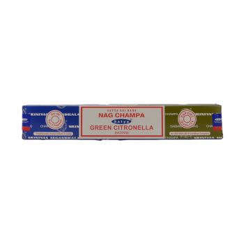 Kadzidełka Satya NagChampa - Green Citronella 2x8g